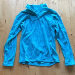 Patagonia kids quarter zip fleece top sweatshirt